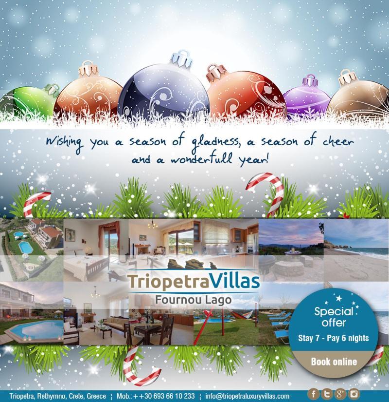 Triopetra Luxury Villas Fournou Lago Buitenkant foto